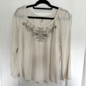Mossimo M Embroidered Top